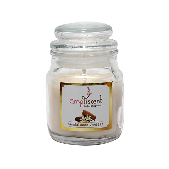 Ampliscent Small Tumbler Candles - Sandalwood Vanilla (Pack of 1)