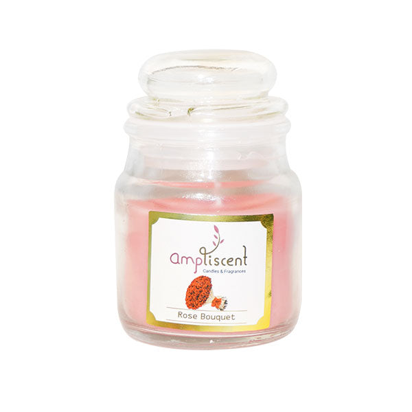 Ampliscent Small Tumbler Candles - Rose Bouquet (Pack of 1)