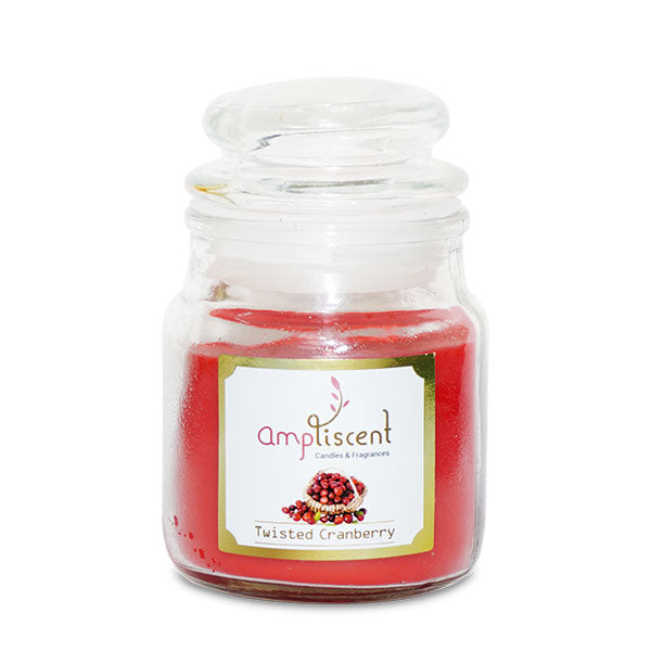 Ampliscent Small Tumbler Candles - Twisted Cranberry (Pack of 1)