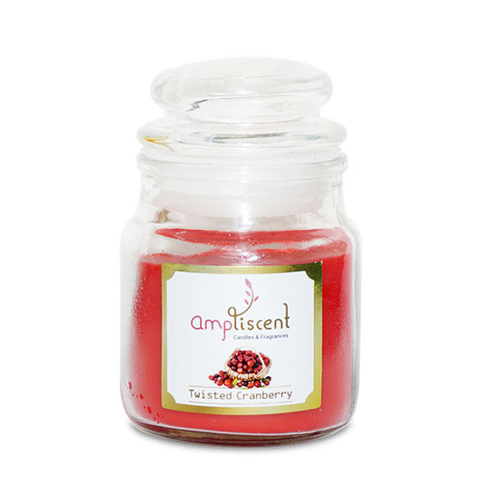 Ampliscent Small Tumbler Candles - Twisted Cranberry (Pack of 1)