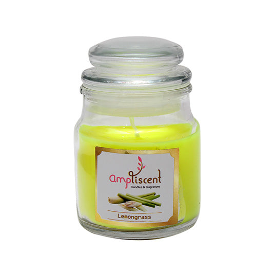 Ampliscent Small Tumbler Candles - Lemongrass (Pack of 1)