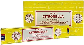 Satya (BANG) Citronella Incense Stick 180g (15g x 12 packs)