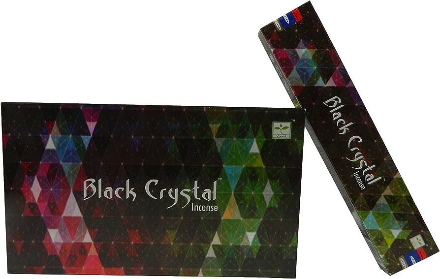 Satya (BANG) Black Crystal Incense Stick 180g (15g x 12 packs)