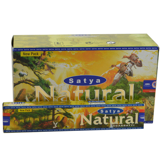 Satya (BANG) Natural Incense Stick 180g (15g x 12 packs)