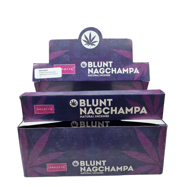 Nandita Esoteric Series Blunt Nagchampa 180g (15g x 12 packs)