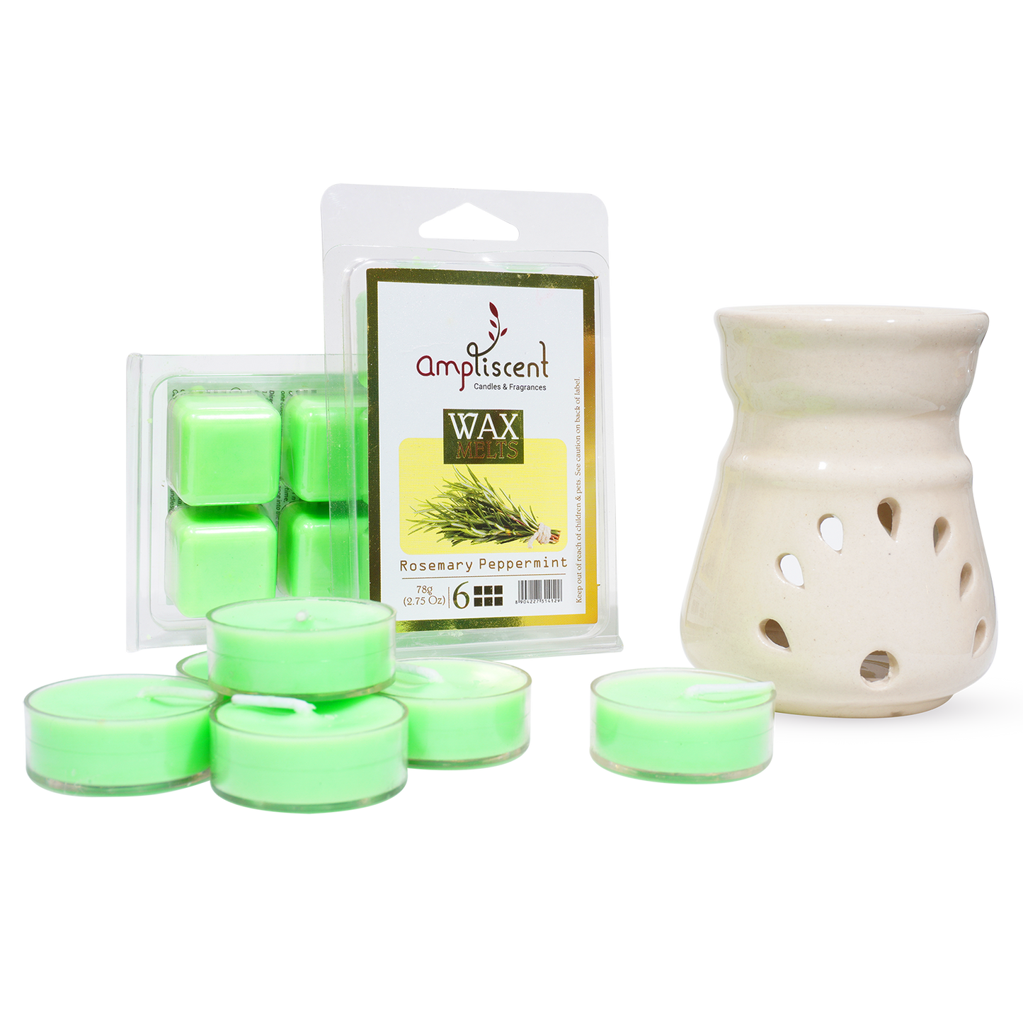 Ampliscent Wax Melt Gift Set - Rosemary Peppermint