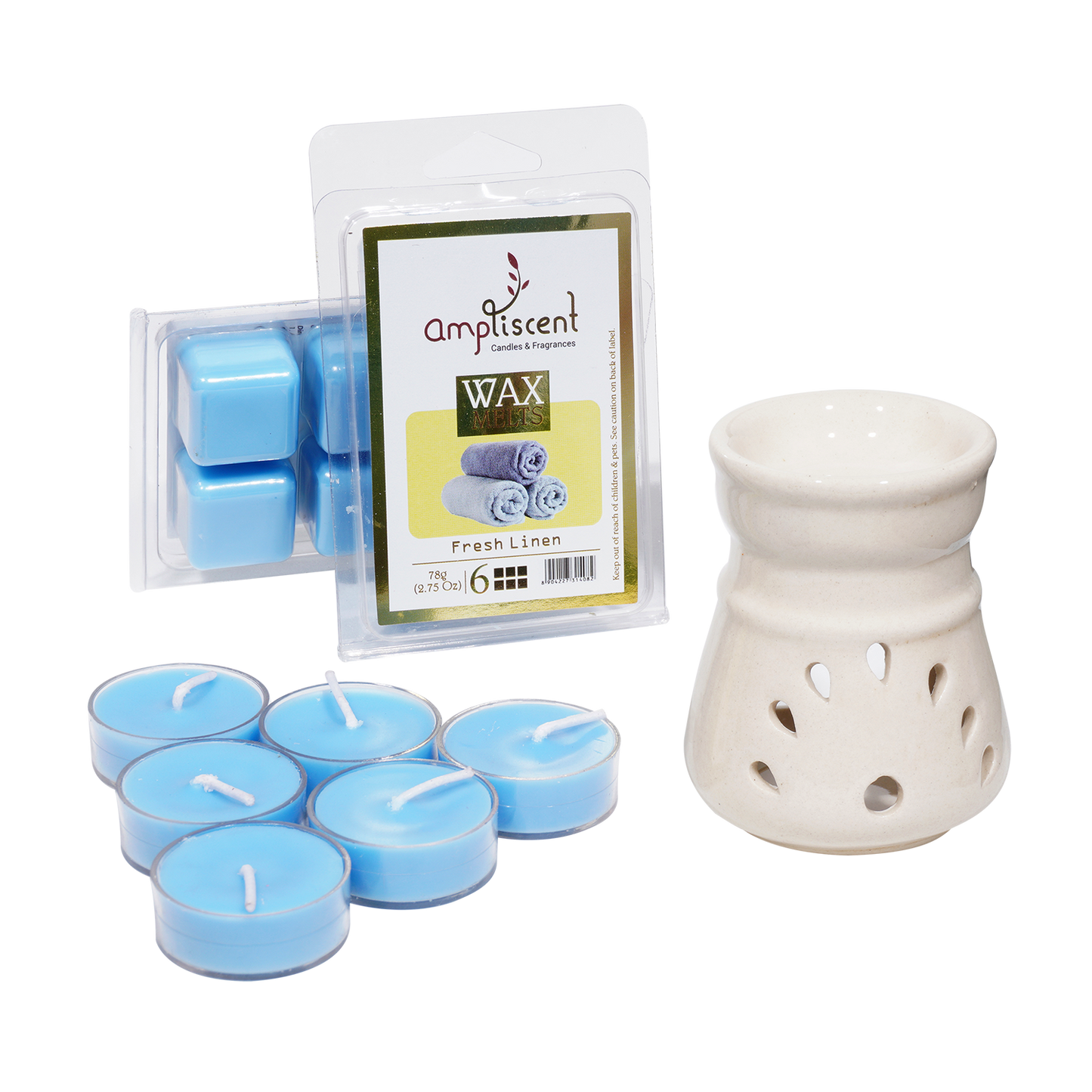 Ampliscent Wax Melt Gift Set - Fresh Linen