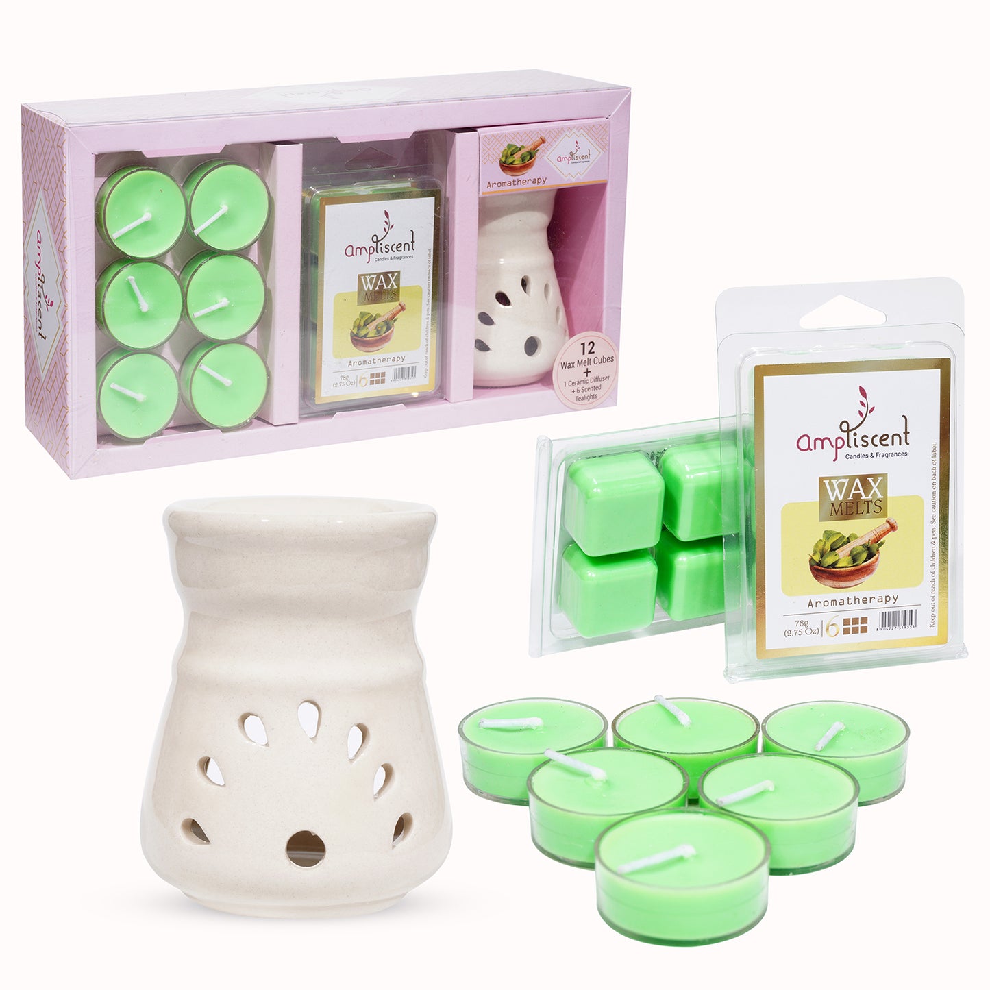 Ampliscent Wax Melt Gift Set - Aromatherapy