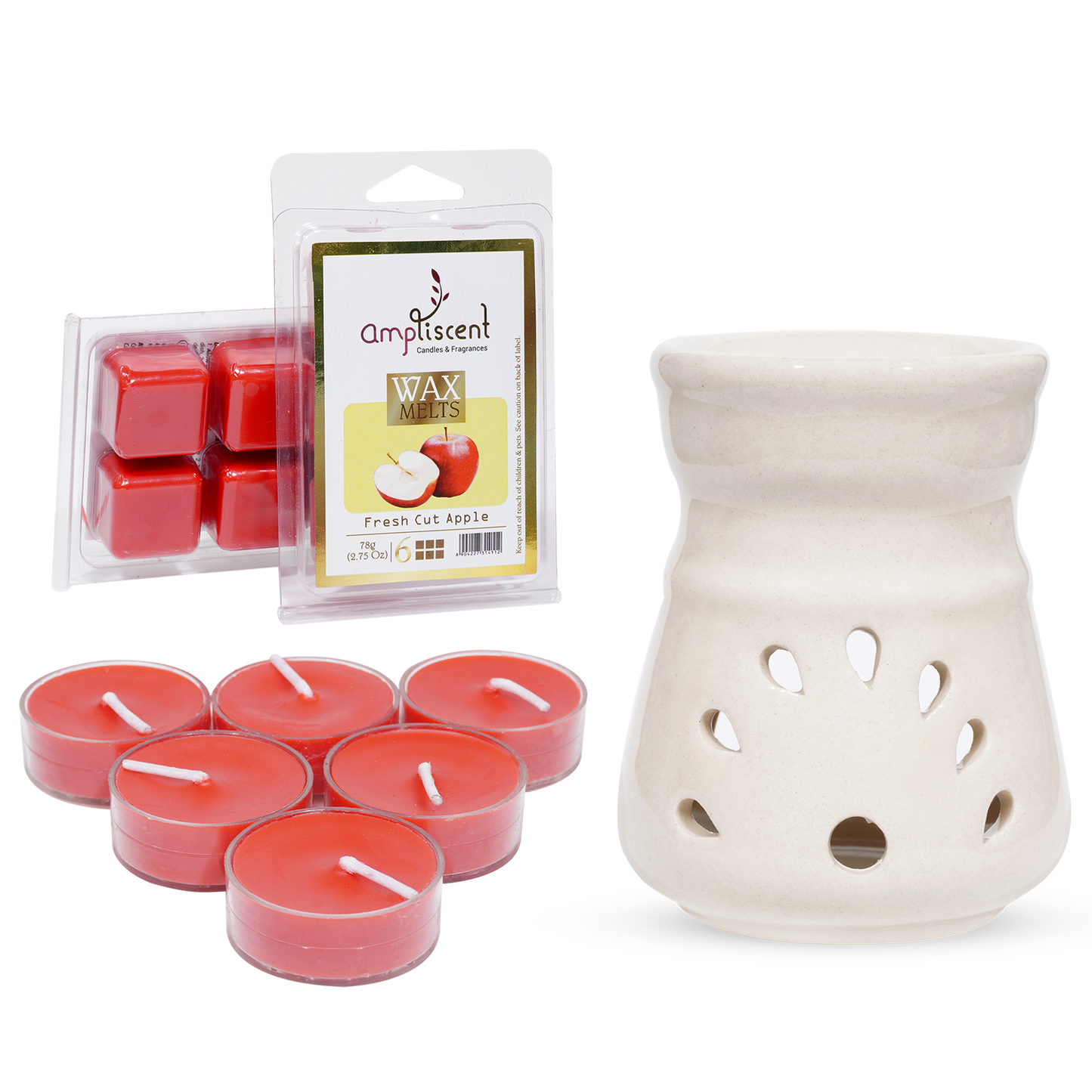 Ampliscent Wax Melt Gift Set - Fresh Cut Apple