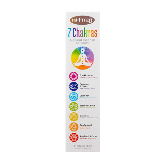 Nitiraj 7 Chakra Sampler Pack