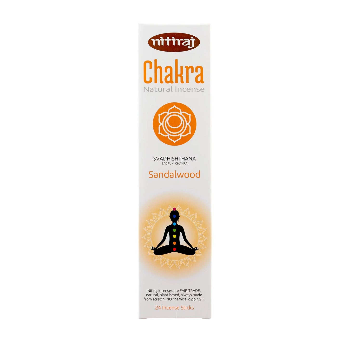 Nitiraj Chakra Sandalwood - Sacrum Chakra