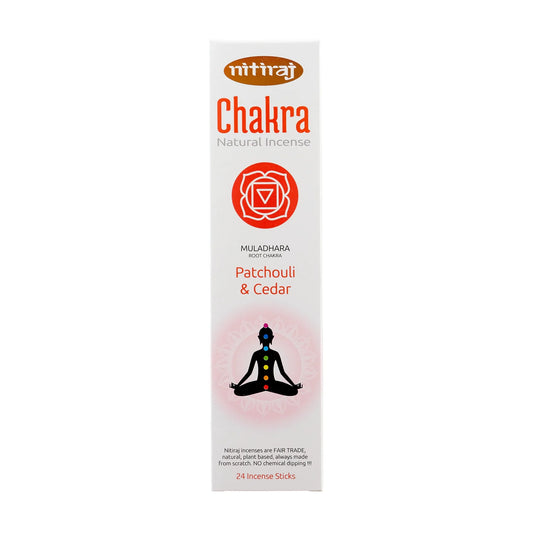 Nitiraj Chakra Patchouli Cedar - Root Chakra