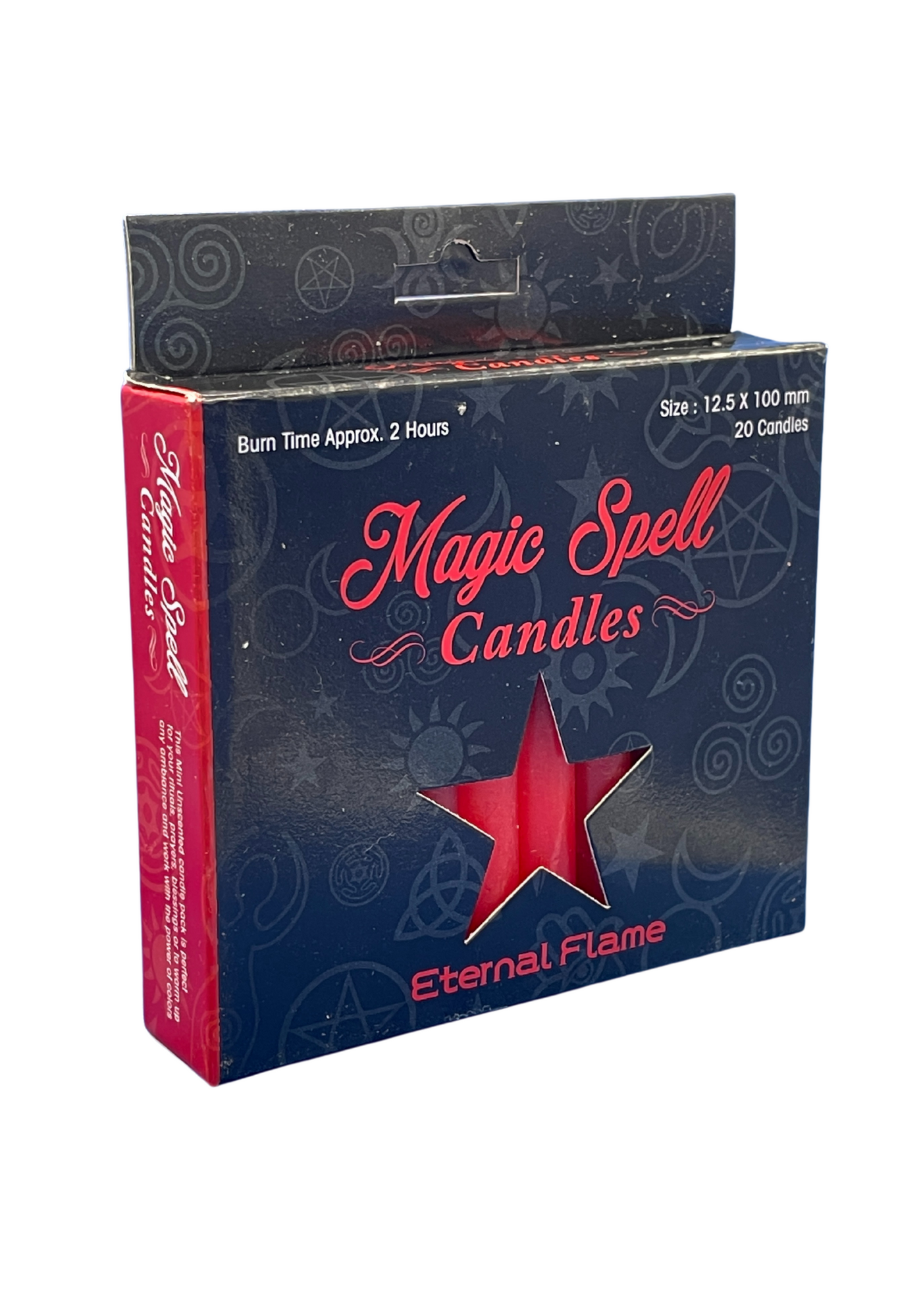 Eternal Flame - Magic Spell Candles 4" Red (Pack of 20)