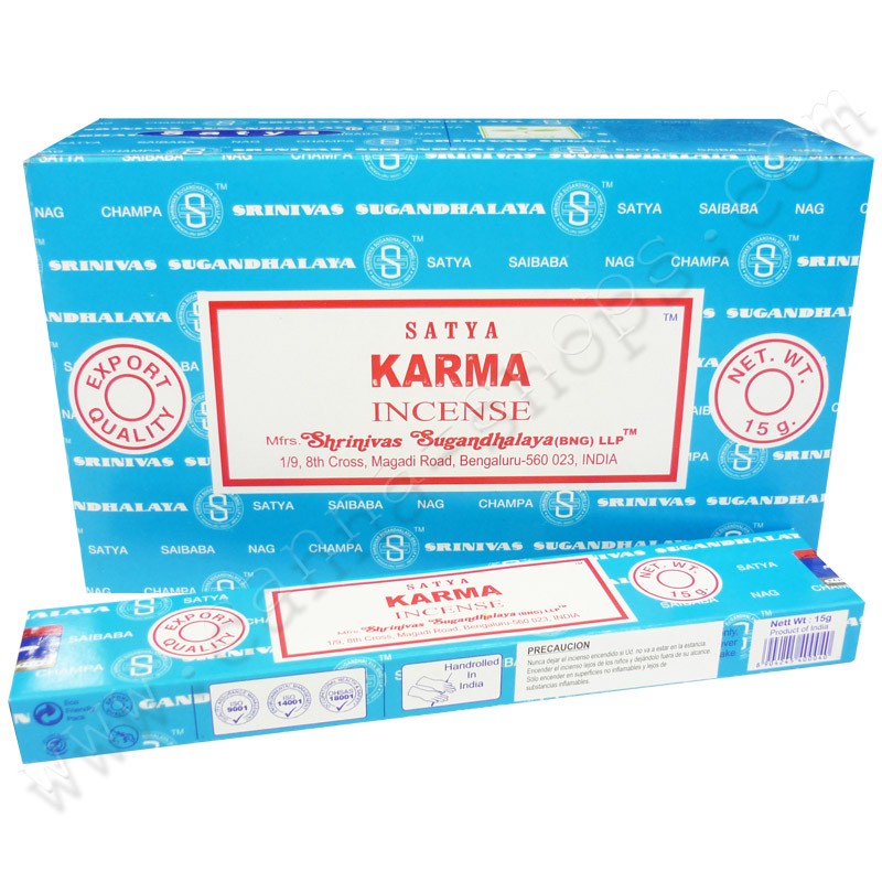 Satya (BANG) Karma Incense Stick 180g (15g x 12 packs)