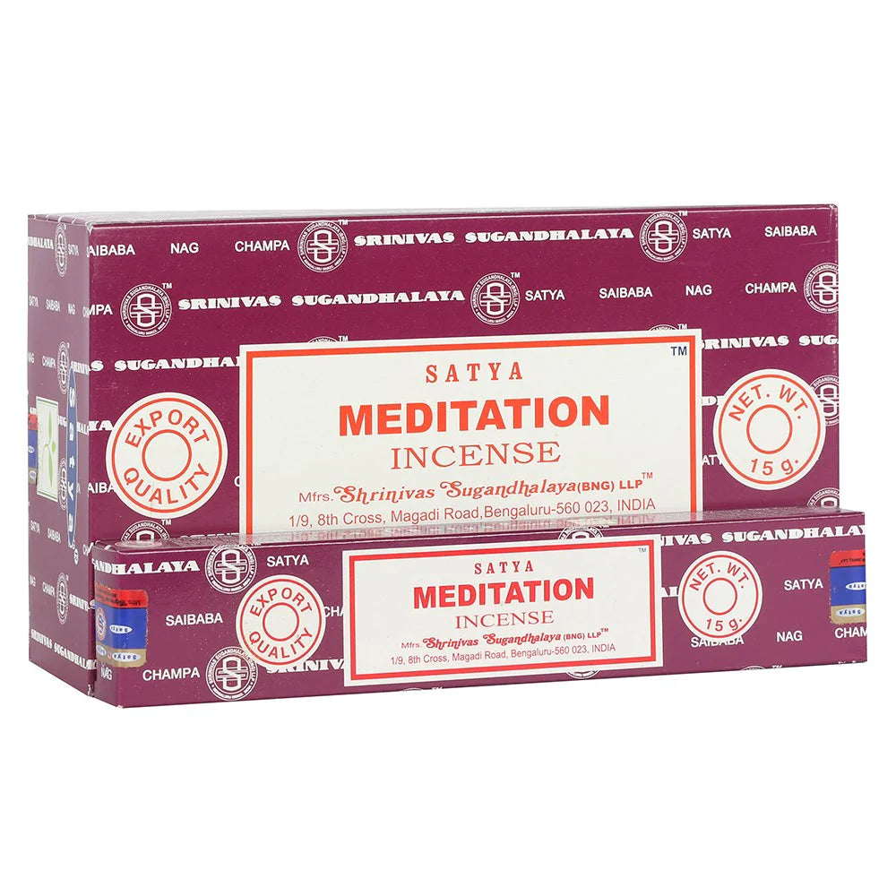 Satya (BANG) Meditation Incense Stick 180g (15g x 12 packs)